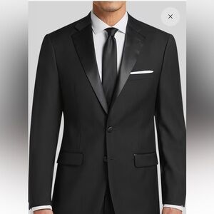 NWT Calvin Klein slim fit infinite stretch tuxedo jacket SZ 38R. Jacket only